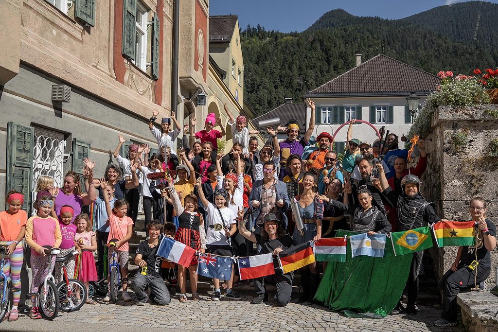 Gruppenfoto der Künstler